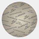 Suche nach vertraulich aufkleber Geheimer agent