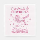 Suche nach cowgirl servietten Geburtstagsparty