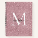 Suche nach hübsche rose kleine notizbücher Mit monogramm