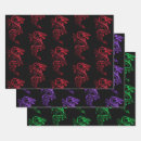 Suche nach drache geschenkpapier Rot