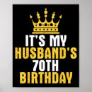 Suche nach 70 geburtstag poster Modern