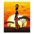 Suche nach afrikanische landschaft poster Sonnenuntergang