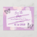 Suche nach schmetterlinge save the date postkarten Für sie/ihn