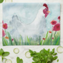 Suche nach henne geschirr tücher Aquarell