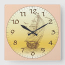 Suche nach segelschiffe poster wanduhren Vintag