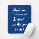 Suche nach zitat mousepads Witzig