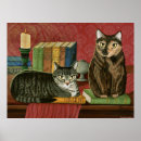 Suche nach vintage katze poster Antike
