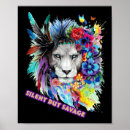 Suche nach löwen poster Weiß
