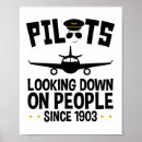 Suche nach piloten poster Flug