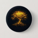 Suche nach baum des lebens buttons Gold