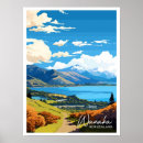 Suche nach neuseeland reise poster Vintage