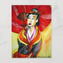 Suche nach geisha postkarten Aquarell