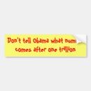 Suche nach defizit autoaufkleber Anti obama