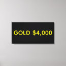 Suche nach geld leinwandbilder Gold