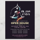Suche nach gesundheit und fitness flyer Yogalehrerin