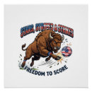 Suche nach bison poster Patriotisch