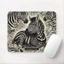 Suche nach niedlicher zebra mousepads Safari
