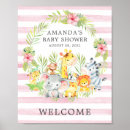Suche nach animal baby shower poster Safari babydusche