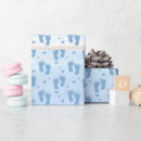 Suche nach es ist ein jungen baby fuss geschenkpapier Blau