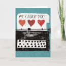 Suche nach schreibmaschinen karten Liebe