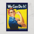 Suche nach rosie the riveter postkarten Frau