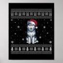 Suche nach husky poster Weihnachtsmann