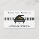 Suche nach klavierstunden visitenkarten Lektionen