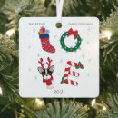 Suche nach weihnachtshaus ornamente Welpe