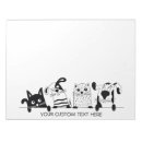 Suche nach katzen notizblock Personalisiert