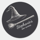 Suche nach besen aufkleber Witch