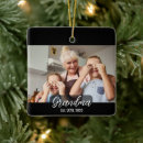 Suche nach lustige oma ornamente Schwangerschafts ankündigungsgeschenk für oma