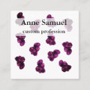 Suche nach quarz visitenkarten Lila