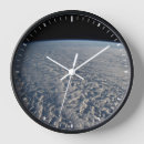 Suche nach horizont poster wanduhren Weltraum