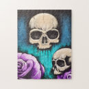 Suche nach schädel puzzle Rose
