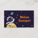 Suche nach raumschiffe visitenkarten Astronaut