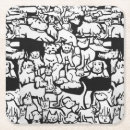 Suche nach katzen cartoon untersetzer Katzenliebhaber