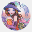 Suche nach halloween katze aufkleber Witch
