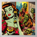 Suche nach horror comic poster Zombie