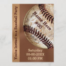 Suche nach baseball party einladungen Vintag