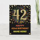 Suche nach 42 geburtstag karten Spaß