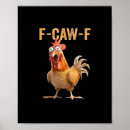 Suche nach lustiges huhn poster F caw f