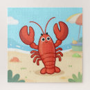 Suche nach hummer puzzle Strand