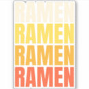 Suche nach nudeln aufkleber Japanisch