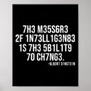 Suche nach intelligenz poster Wissenschaft