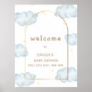 Suche nach clouds poster Blau