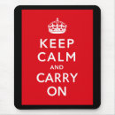 Suche nach behalten sie ruhe und machen sie weiter mousepads England