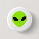 Suche nach außerirdischer buttons Lustig