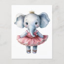 Suche nach niedlicher elefant postkarten Kawaii
