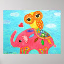 Suche nach elefant liebe poster Blau