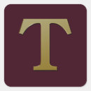 Suche nach buchstabe t aufkleber Monogramm